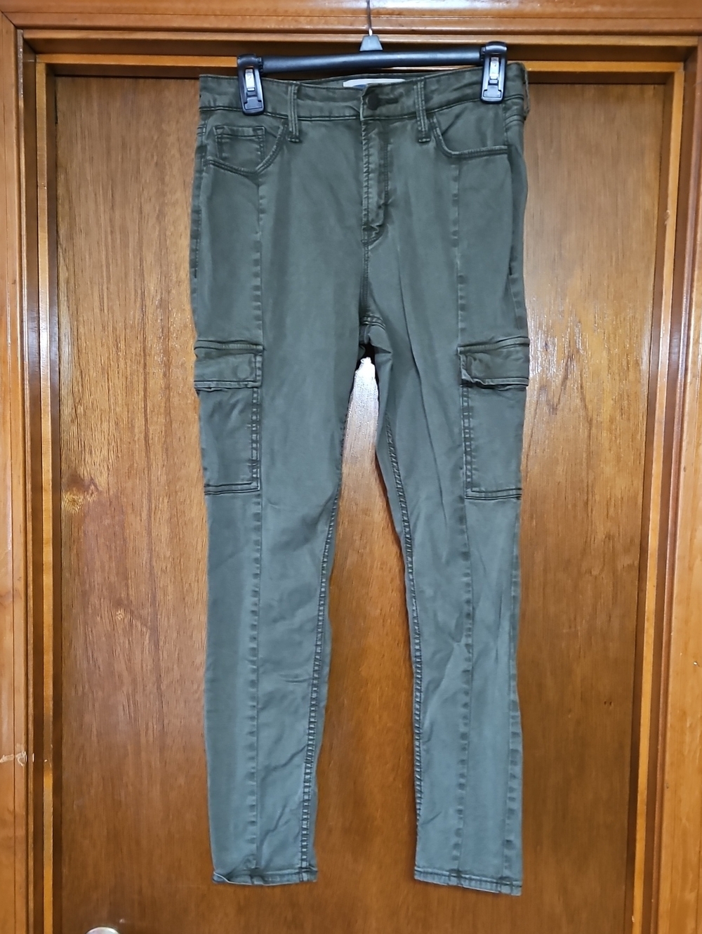 Old Navy High Rise Super Skinny Cargo Womens 8